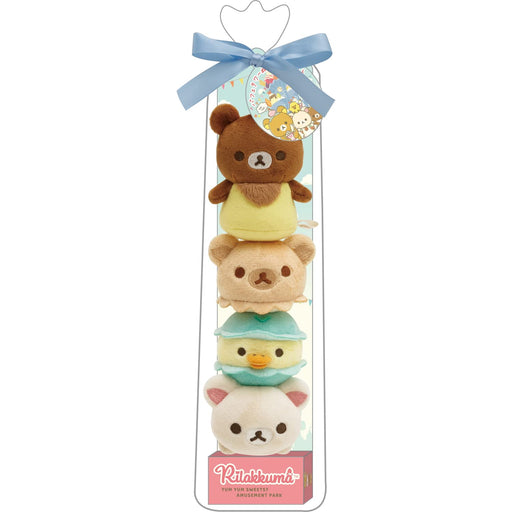 San-X Rilakkuma Amusement Park Parfait Tower Plush Set Mf63901- Japan Figure Store - #1 Bring To You The Best Japanese Goods