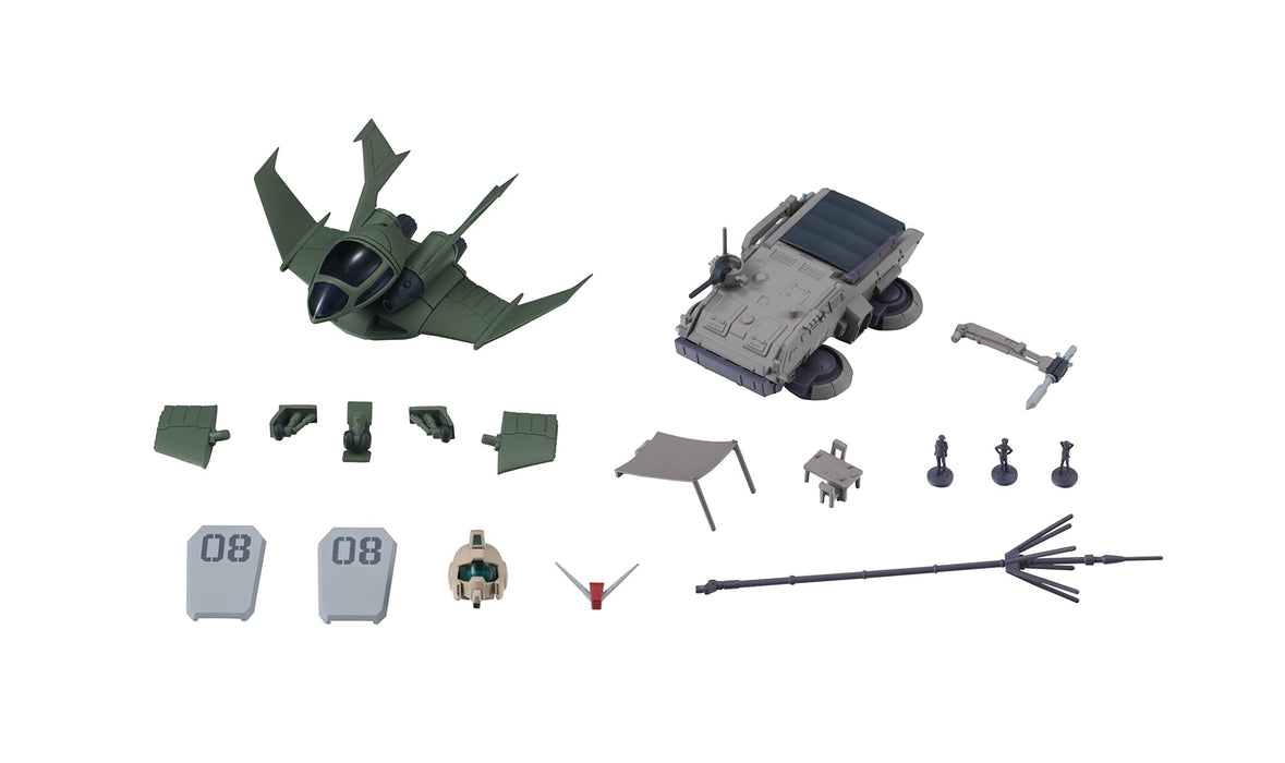 BANDAI Robot Spirits Side Ms Gundam The 08Th Ms Team Optional Parts Set 02 Ver. A.N.I.M.E.- Japan Figure Store - #1 Bring To You The Best Japanese Goods