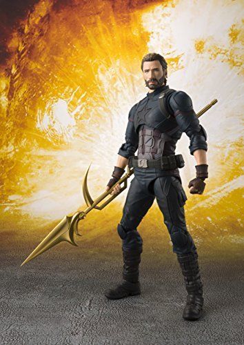 S.h.figuarts Avengers Infinity War Captain America Action Figure Bandai- Japan Figure Store - #1 Bring To You The Best Japanese Goods