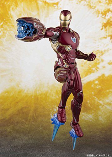 S.h.figuarts Avengers Infinity War Iron Man Mark 50 Action Figure Bandai- Japan Figure Store - #1 Bring To You The Best Japanese Goods