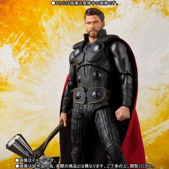 S.h.figuarts Avengers Infinity War Thor Action Figure Premium Bandai- Japan Figure Store - #1 Bring To You The Best Japanese Goods
