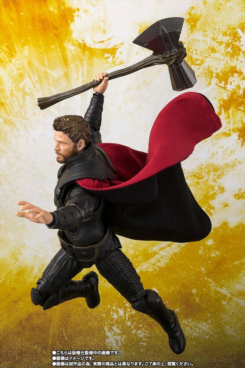 S.h.figuarts Avengers Infinity War Thor Action Figure Premium Bandai- Japan Figure Store - #1 Bring To You The Best Japanese Goods