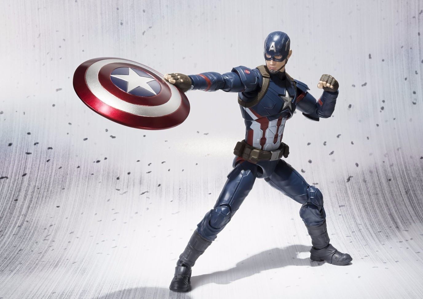 S.h.figuarts Captain America Civil War Ver Action Figure Bandai- Japan Figure Store - #1 Bring To You The Best Japanese Goods