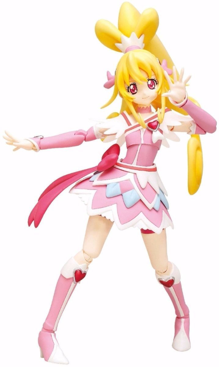 S.h.figuarts Doki Doki Precure! Cure Heart Action Figure Bandai Tamashii Nations - Japan Figure