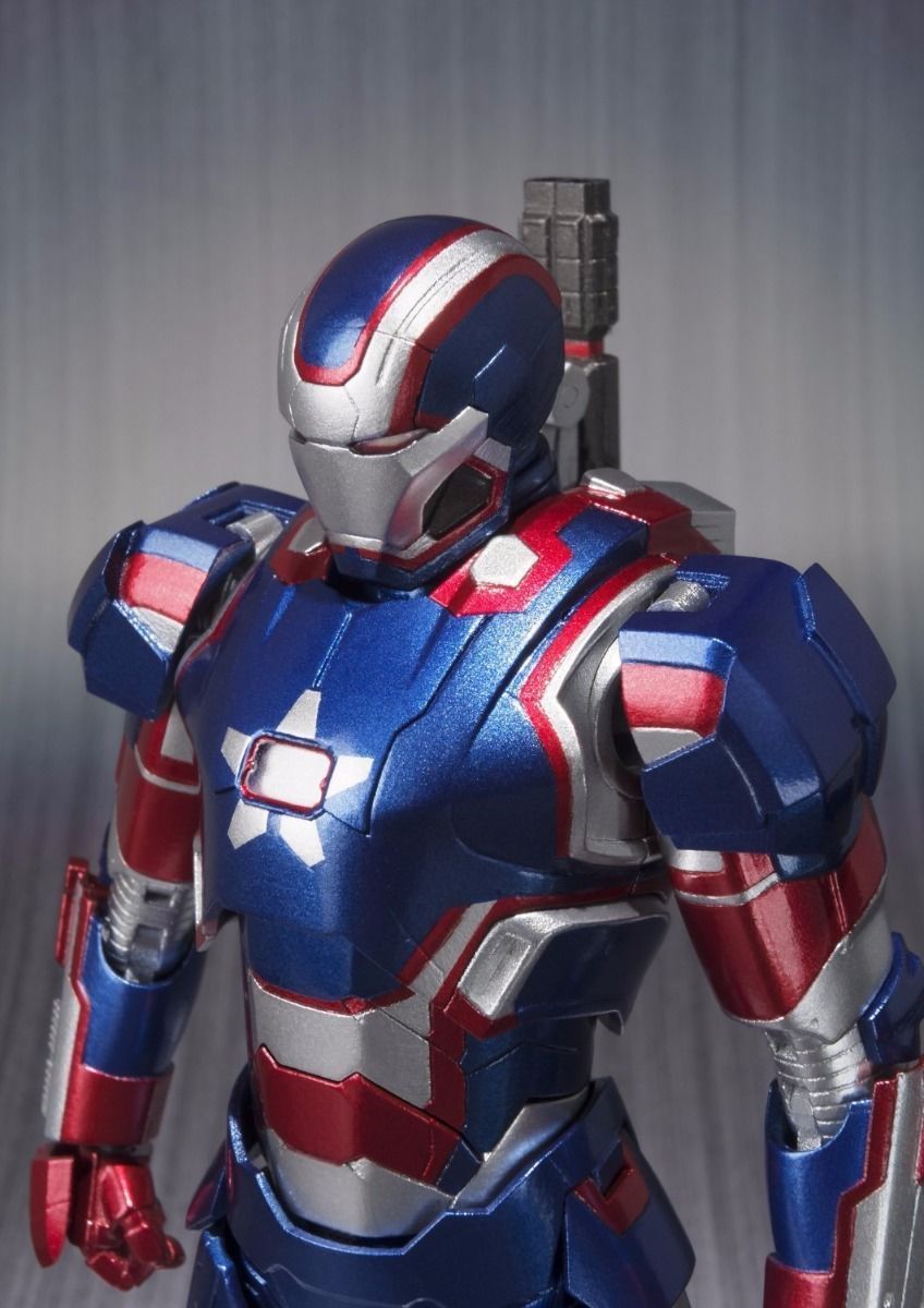 S.h.figuarts Iron Man Iron Patriot Action Figure Bandai Tamashii Nations- Japan Figure Store - #1 Bring To You The Best Japanese Goods