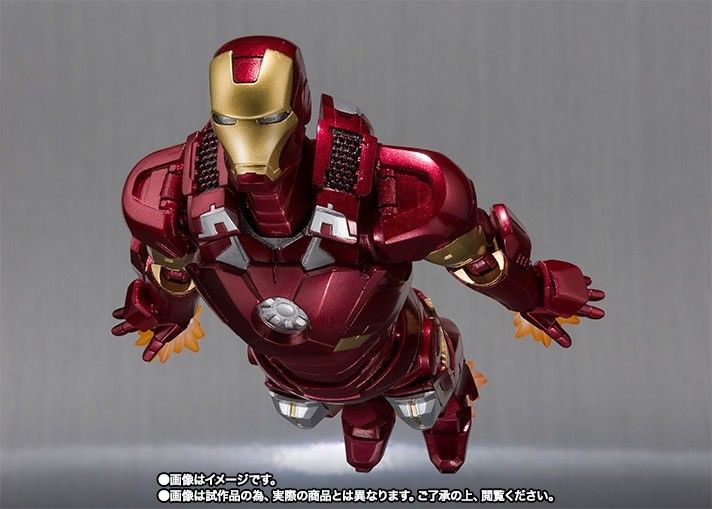 S.h.figuarts Marvel Avengers Iron Man Mark 7 Action Figure Bandai- Japan Figure Store - #1 Bring To You The Best Japanese Goods