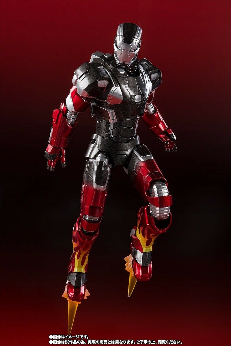 S.h.figuarts Marvel Iron Man Mark 22 Xxii Hot Rod Action Figure Bandai- Japan Figure Store - #1 Bring To You The Best Japanese Goods