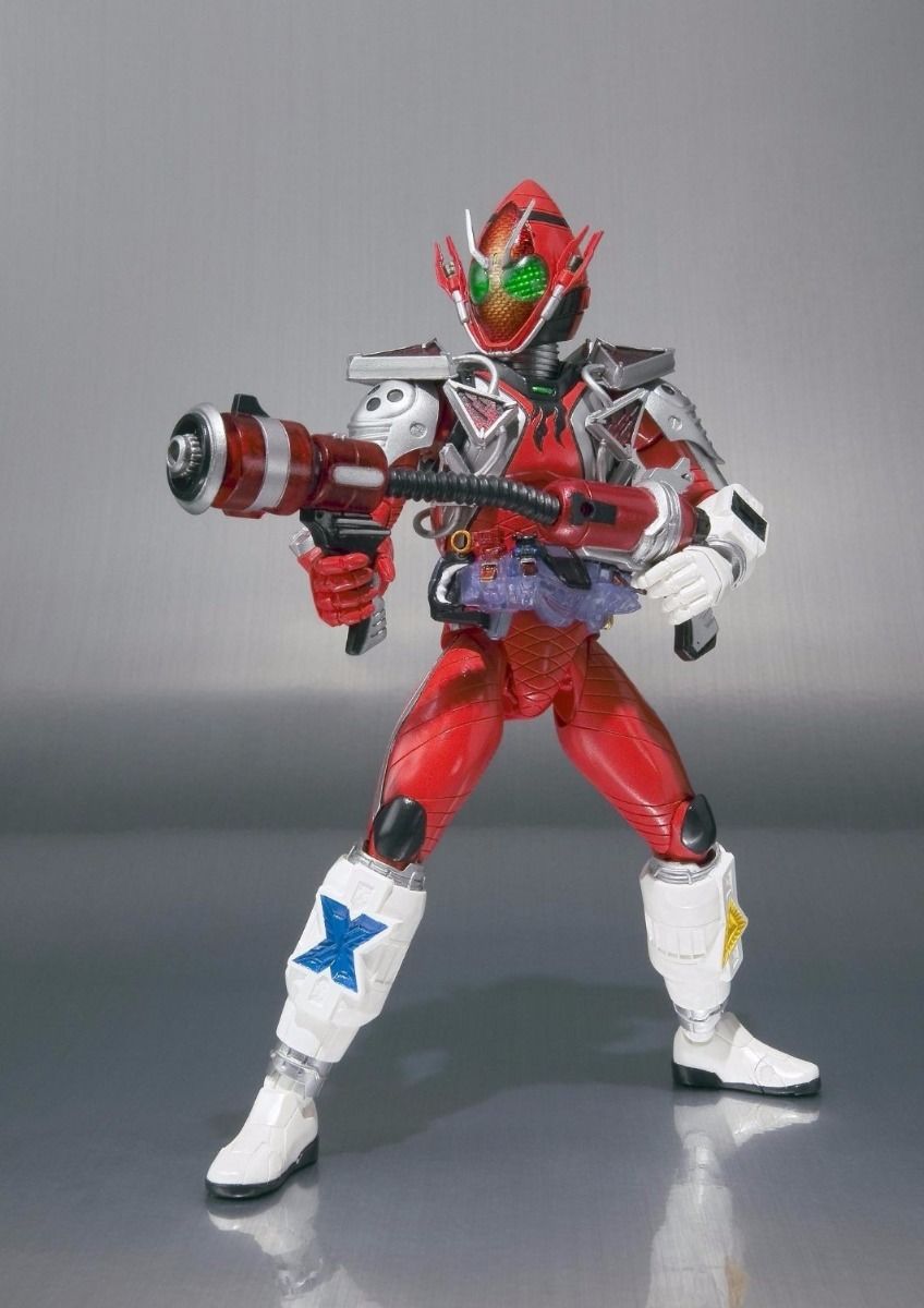 S.h.figuarts Masked Kamen Rider Fourze Fire States Action Figure Bandai Japan- Japan Figure Store - #1 Bring To You The Best Japanese Goods