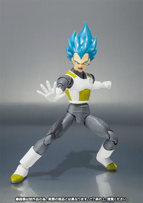 S.h.figuarts Dragon Ball Super Saiyan God Ss Vegeta Action Figure Bandai- Japan Figure Store - #1 Bring To You The Best Japanese Goods