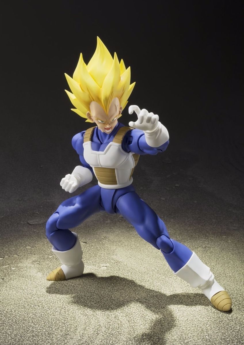 S.h.figuarts Dragon Ball Super Saiyan Vegeta Action Figure Bandai- Japan Figure Store - #1 Bring To You The Best Japanese Goods