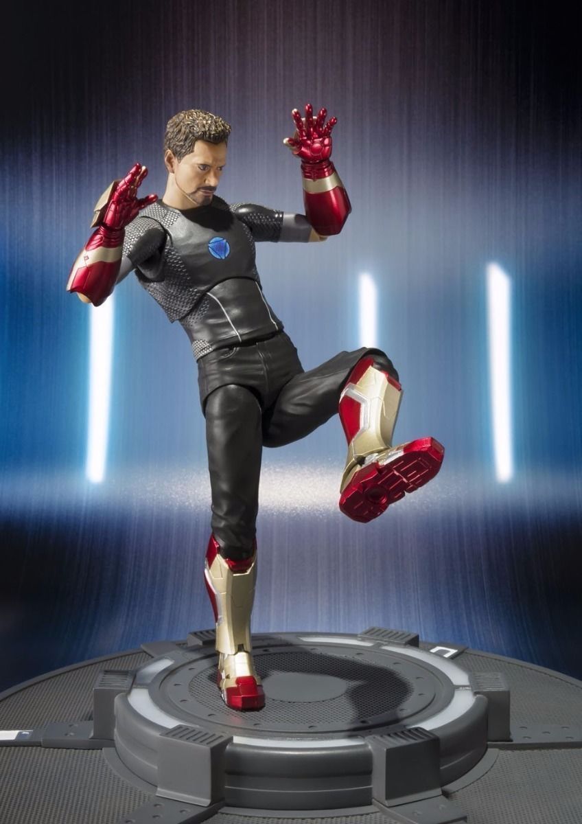 S.h.figuarts Iron Man 3 Tony Stark Action Figure Bandai F/s- Japan Figure Store - #1 Bring To You The Best Japanese Goods