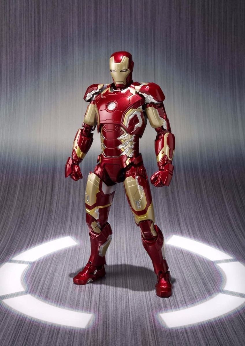 S.h.figuarts Iron Man Mark 43 Action Figure Bandai Tamashii Nations- Japan Figure Store - #1 Bring To You The Best Japanese Goods