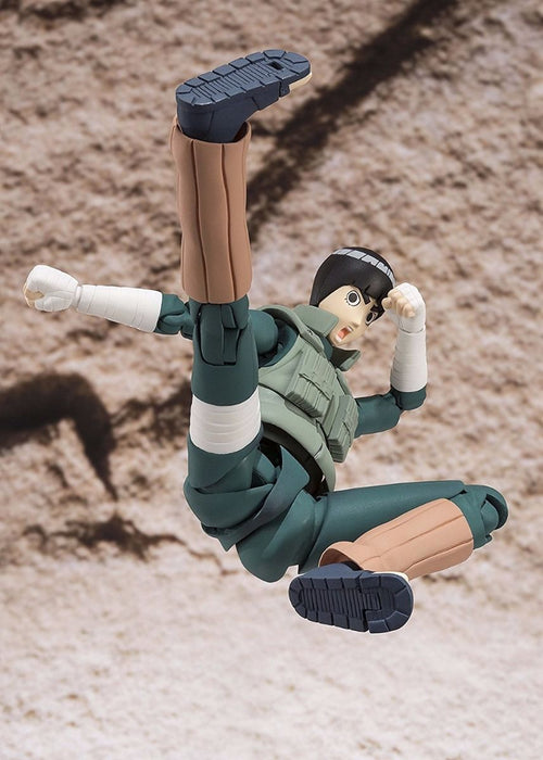S.h.figuarts Naruto Shippuden Rock Lee Action Figure Bandai F/s- Japan Figure Store - #1 Bring To You The Best Japanese Goods
