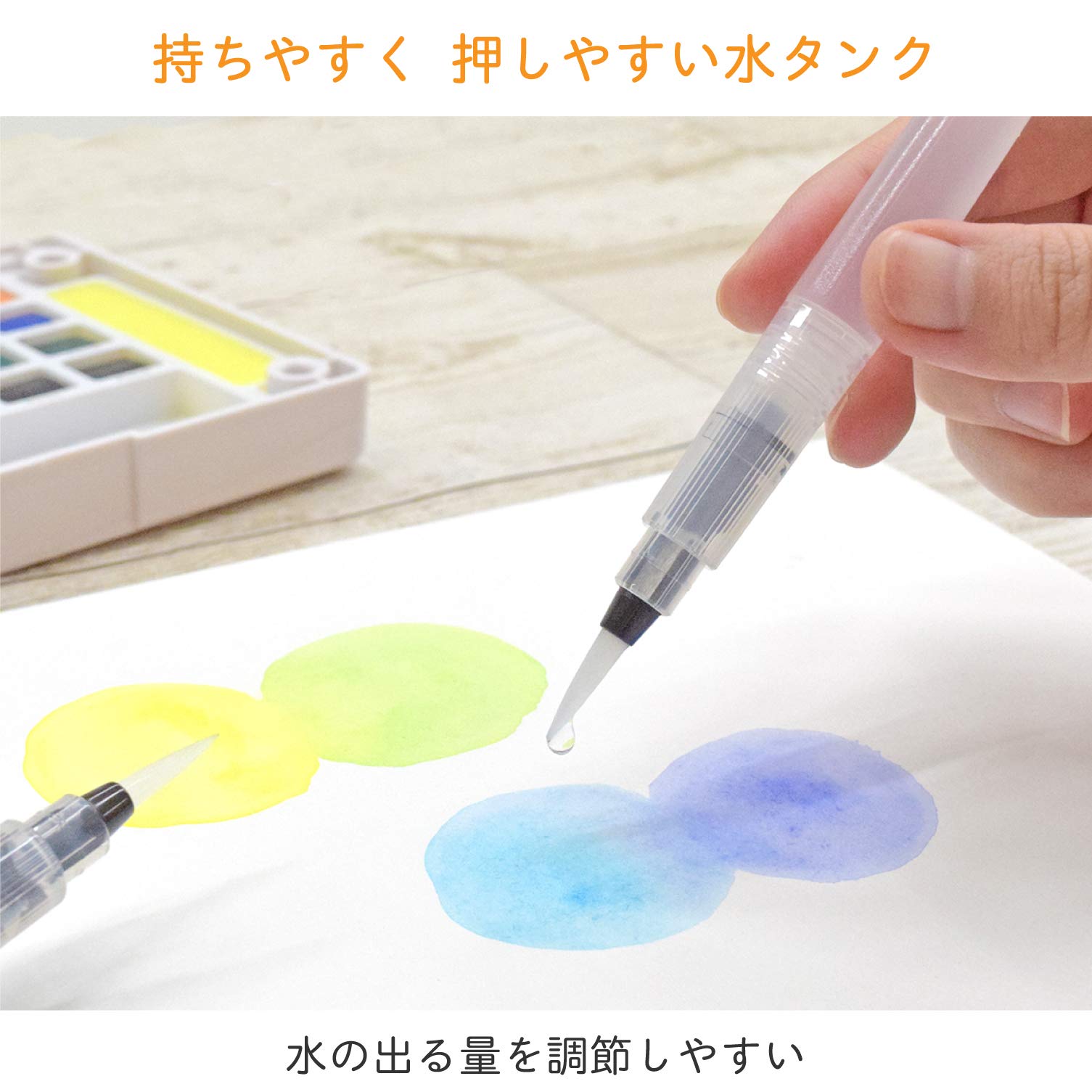 Sakura Crepas Japan Water Brush Large Qr-L- Japan Figure Store - #1 Bring To You The Best Japanese Goods