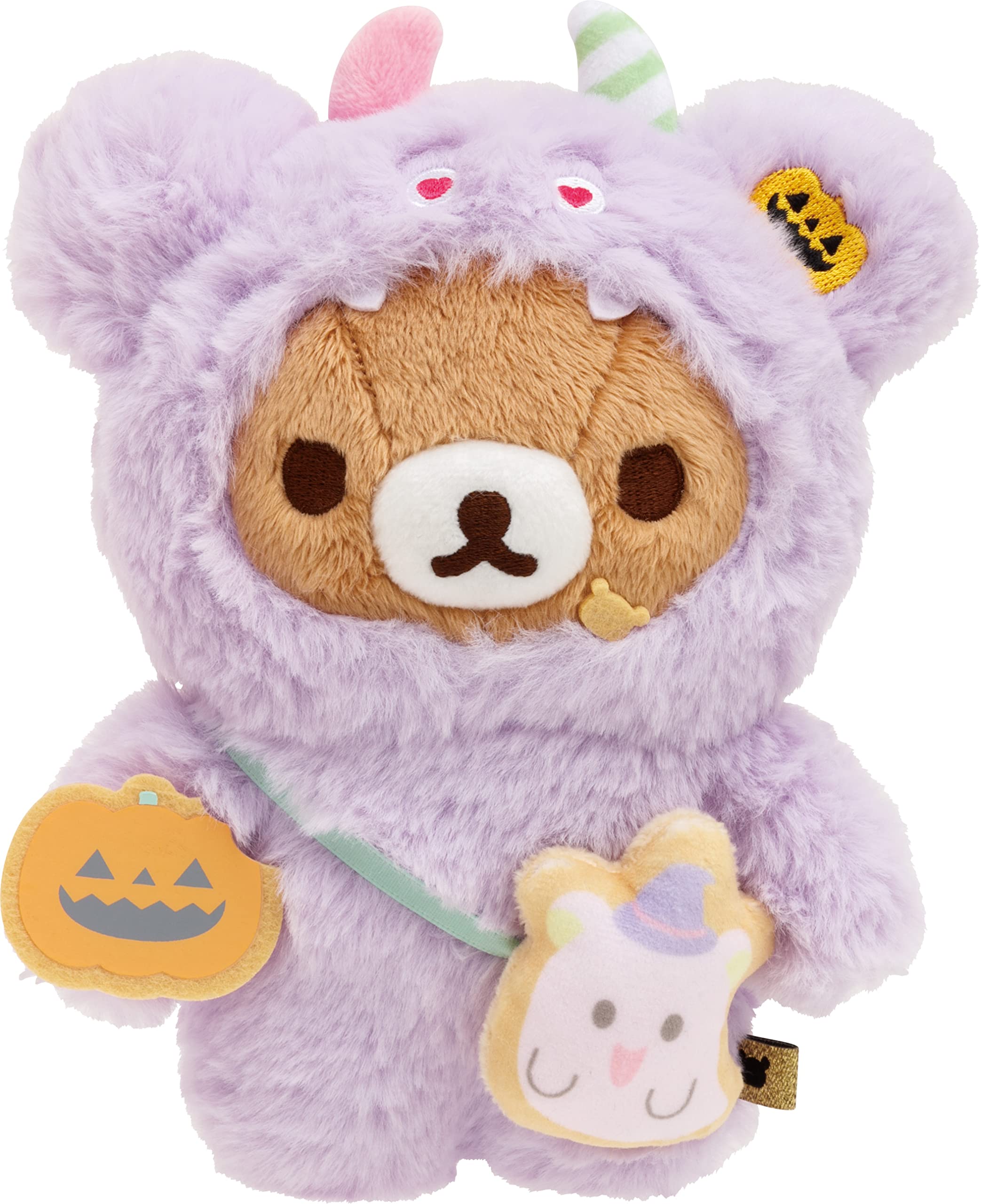San-X Rilakkuma Hungry Monster Halloween Plush Model Mf62401- Japan Figure Store - #1 Bring To You The Best Japanese Goods
