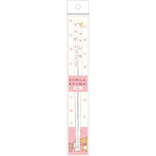 San-X Rilakkuma Clear Chopsticks 1 Size Approx 21cm Length Item Ka24802 2024-02- Japan Figure Store - #1 Bring To You The Best Japanese Goods