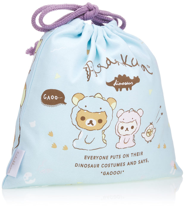 San-X Rilakkuma Drawstring Purse - Compact and Stylish SKU Ca01101- Japan Figure Store - #1 Bring To You The Best Japanese Goods