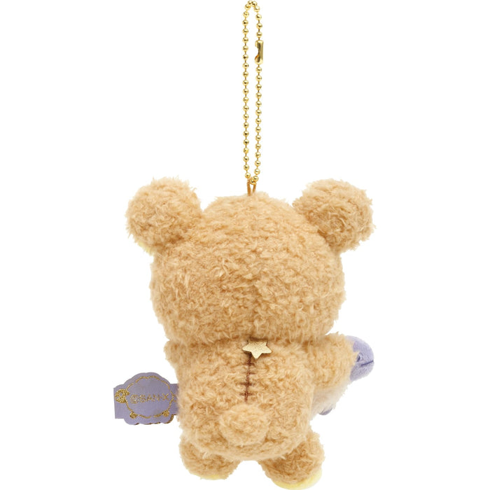 San-X Rilakkuma Hanging Stuffed Toy Lila MO14301 – Soft Plush Plaything- Japan Figure Store - #1 Bring To You The Best Japanese Goods