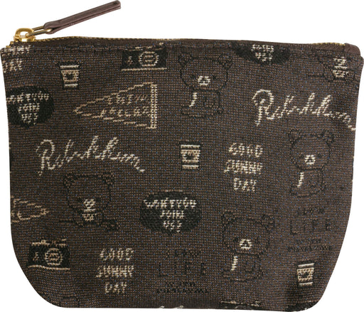 San-X Rilakkuma Pouch - Convenient Inner Pocket Feature CU57901- Japan Figure Store - #1 Bring To You The Best Japanese Goods