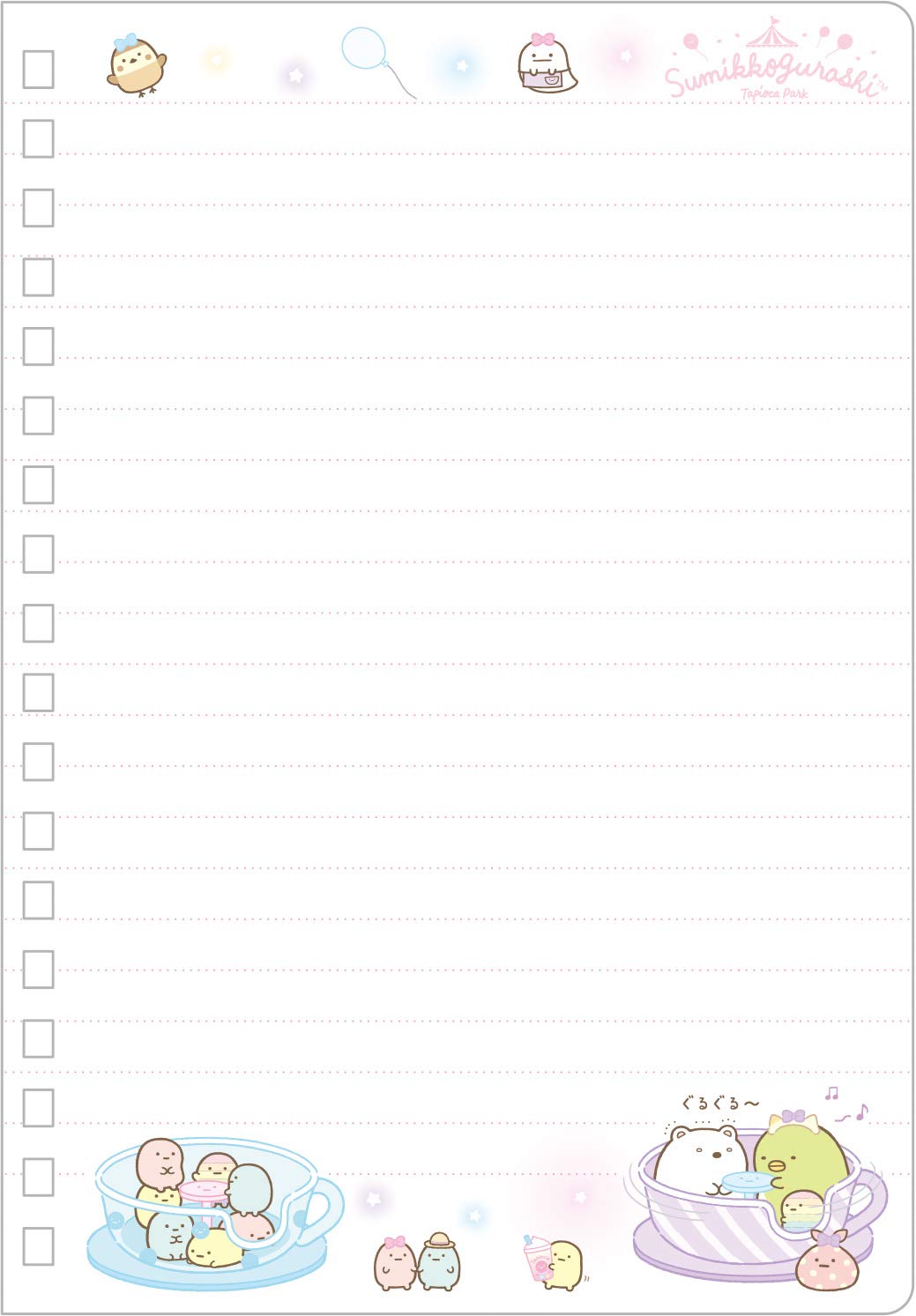 San-X Sumikko Gurashi Ring Notebook B6 Ny29101- Japan Figure Store - #1 Bring To You The Best Japanese Goods