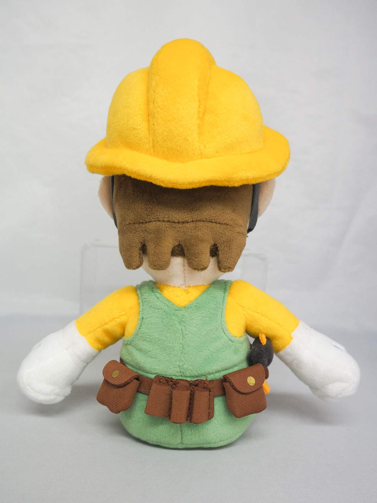 SAN-EI Super Mario Maker 2 Plush Doll Builder Luigi S- Japan Figure Store - #1 Bring To You The Best Japanese Goods