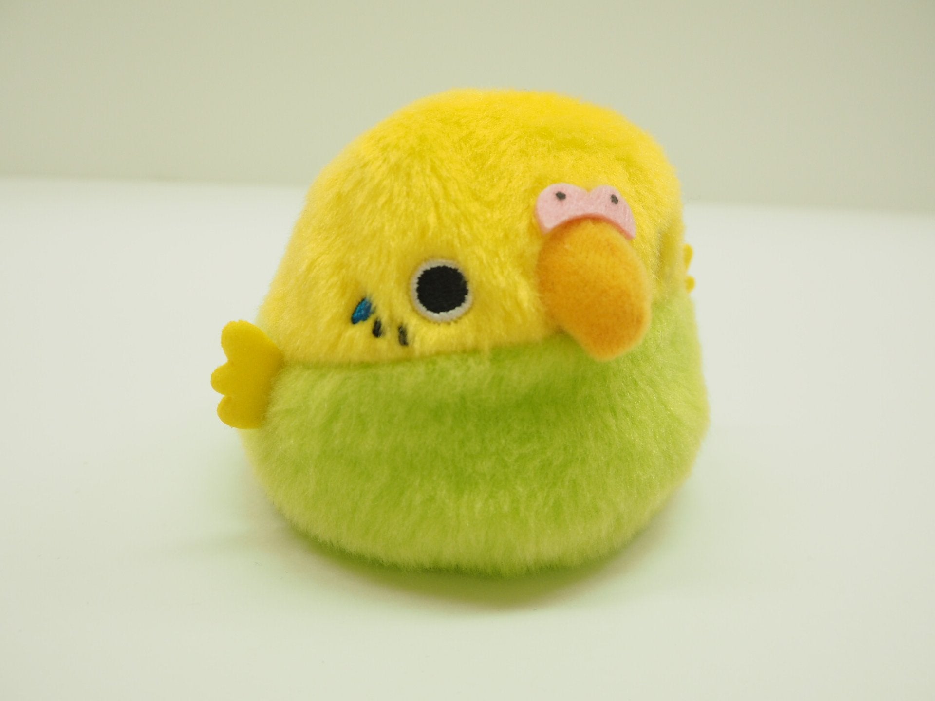 Sanei Boeki Plush Toy Dango Budgie Green W9xD8xH7cm- Japan Figure Store - #1 Bring To You The Best Japanese Goods
