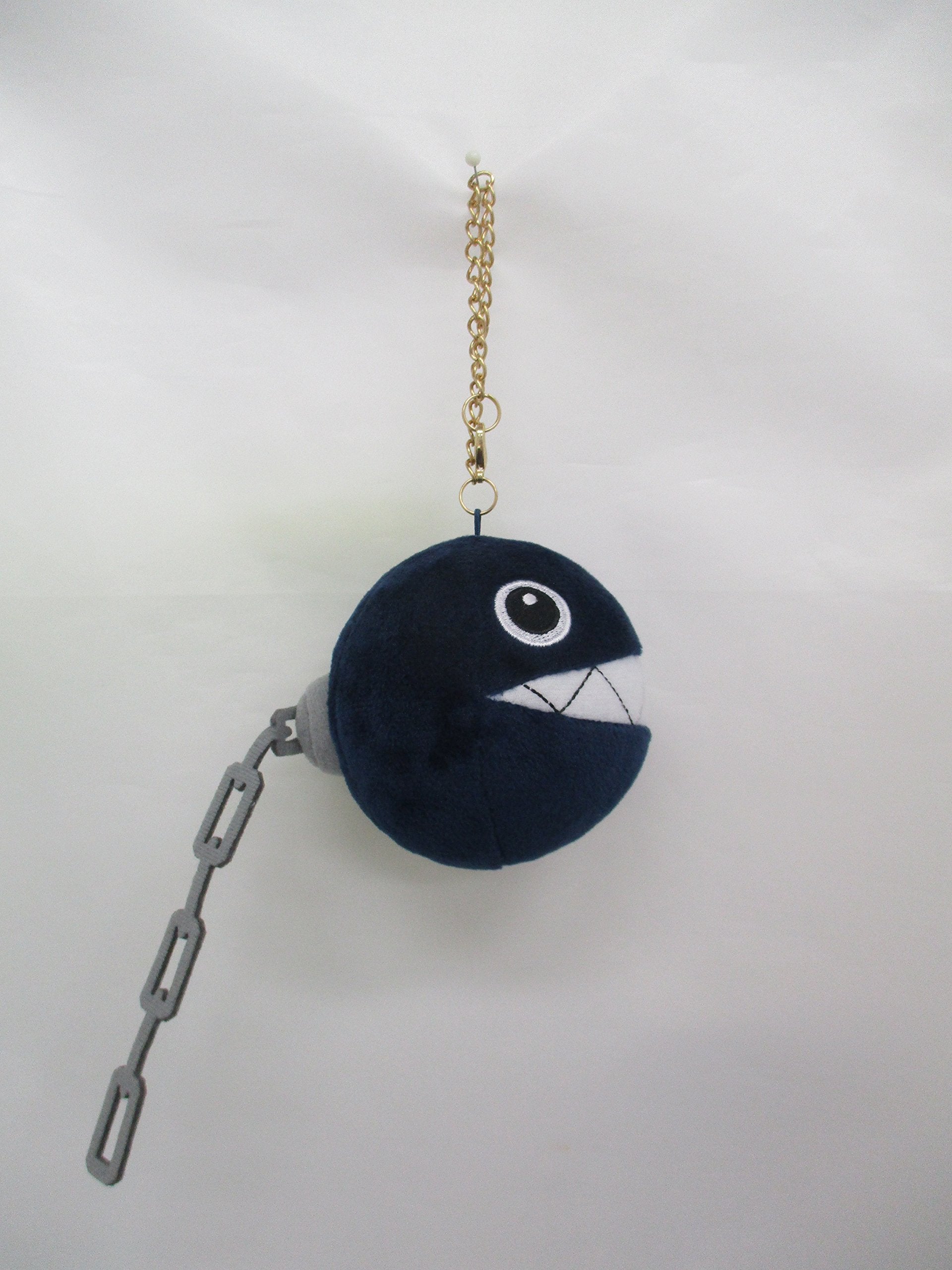 SAN-EI Super Mario All Star Collection Chain Chomp Mascot- Japan Figure Store - #1 Bring To You The Best Japanese Goods