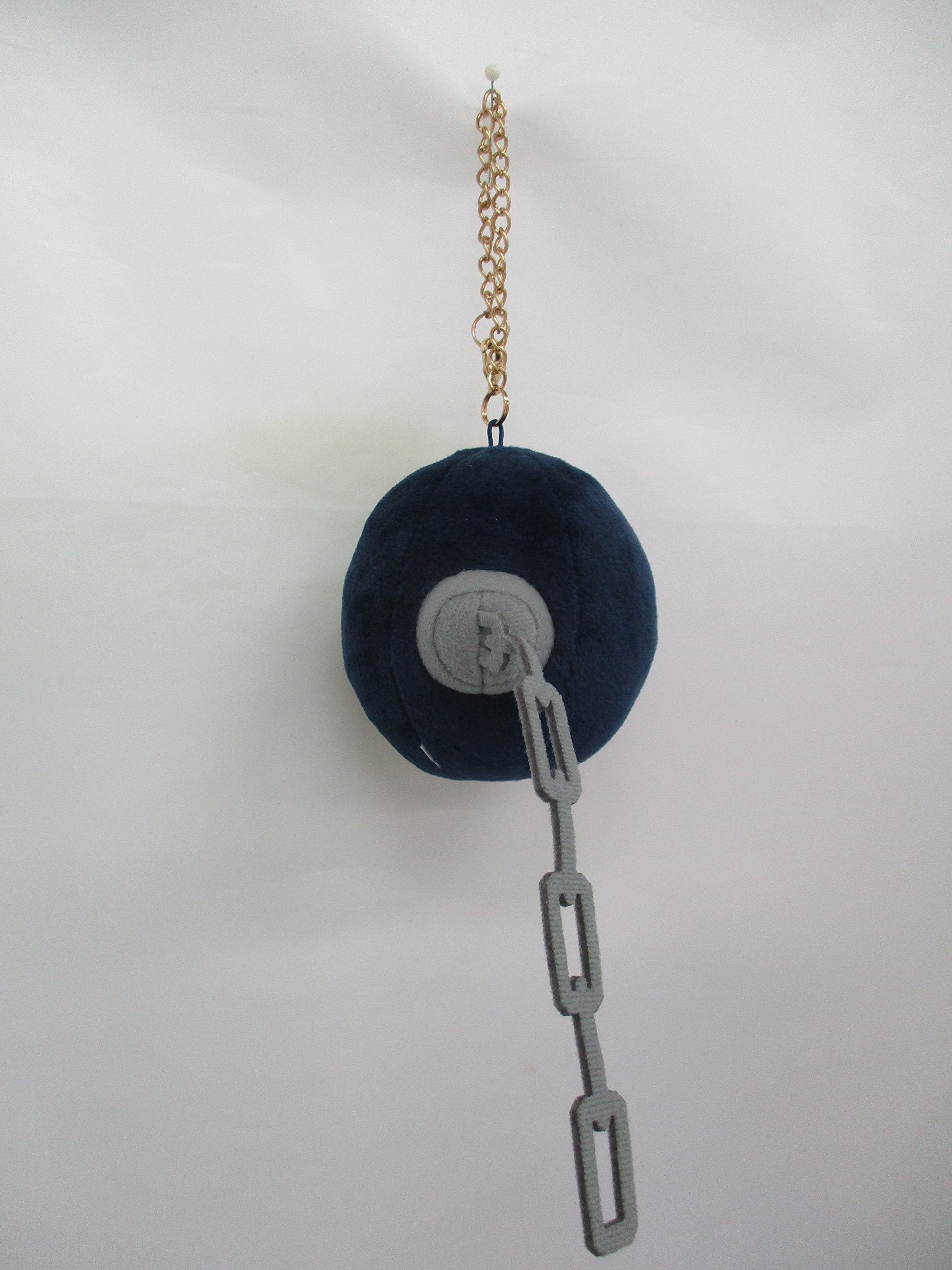 SAN-EI Super Mario All Star Collection Chain Chomp Mascot- Japan Figure Store - #1 Bring To You The Best Japanese Goods