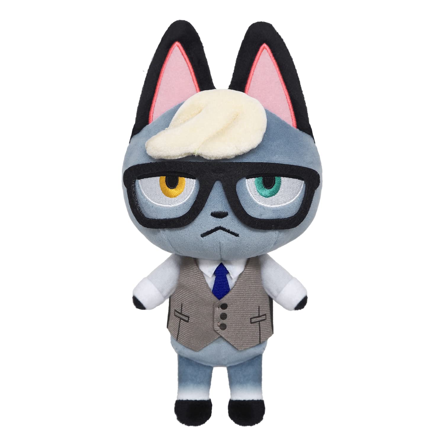 SAN-EI Animal Crossing Plush Doll Raymond S- Japan Figure Store - #1 Bring To You The Best Japanese Goods