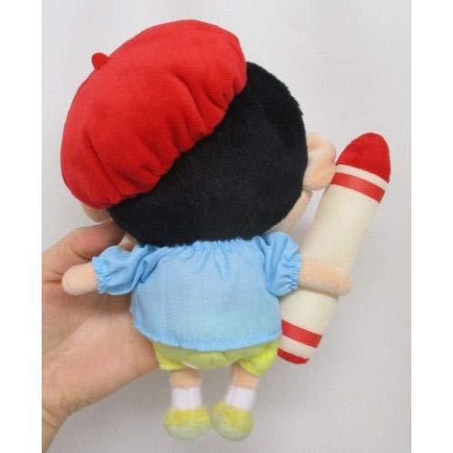SAN-EI Crayon Shin-Chan Plush Doll Shin-Chan Scribbling S- Japan Figure Store - #1 Bring To You The Best Japanese Goods