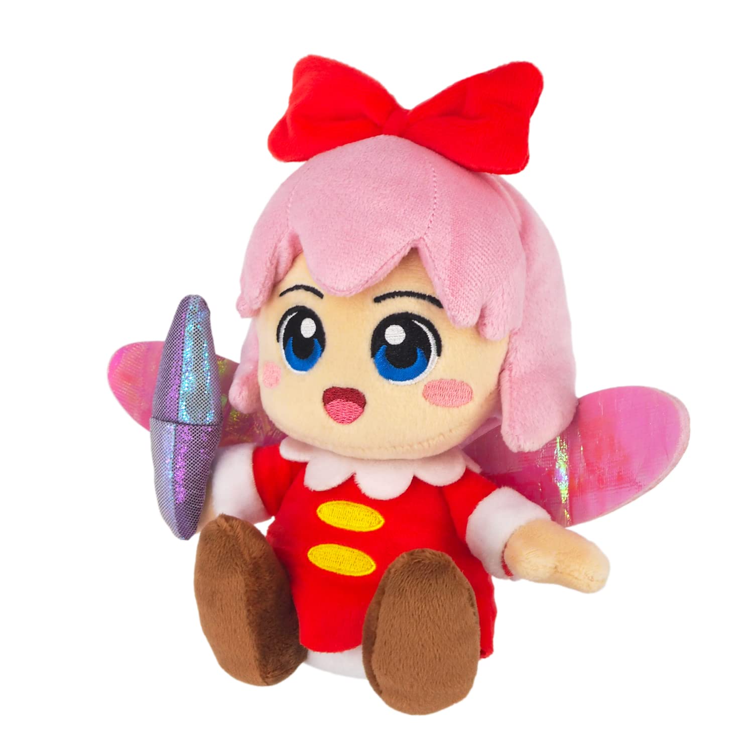 SAN-EI Kirby Plush Doll All Star Collection Ribbon S- Japan Figure Store - #1 Bring To You The Best Japanese Goods