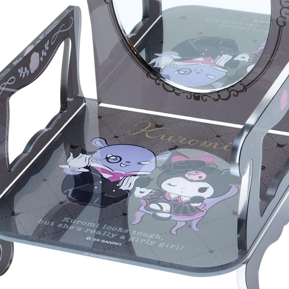 Sanrio Kuromi & Baku Chair Stand Mirror Japan (068373 Delusion Lady)- Japan Figure Store - #1 Bring To You The Best Japanese Goods