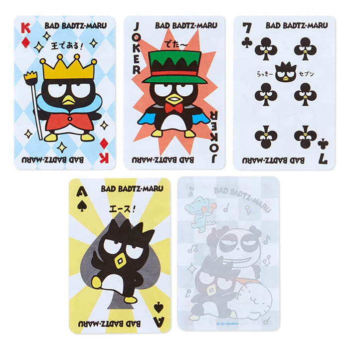 SANRIO Playing Card Shaped Note Pad Bad Badtz-Maru SANRIO Forever- Japan Figure Store - #1 Bring To You The Best Japanese Goods