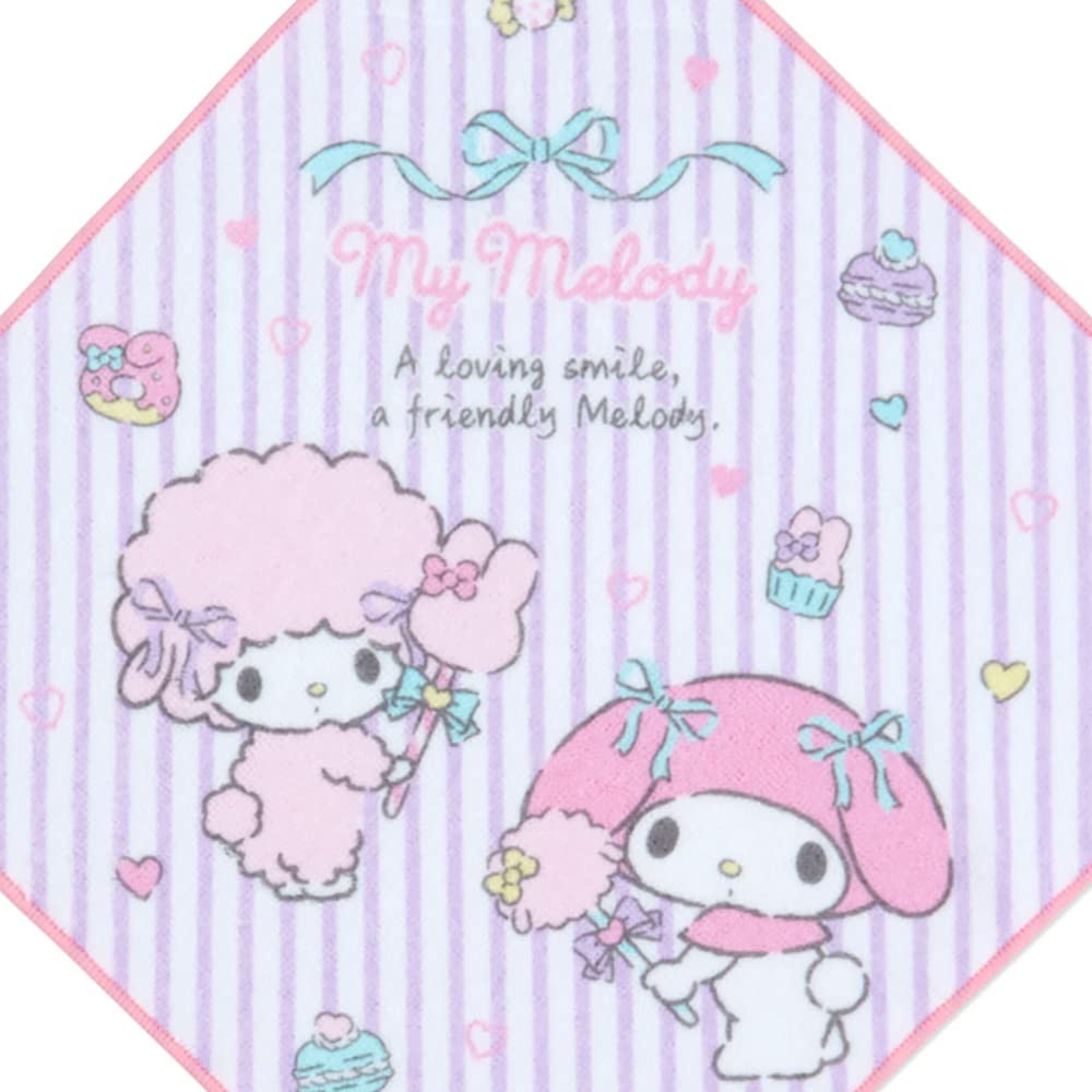 SANRIO Hand Towel With Loop Set 3 Pcs My Melody- Japan Figure Store - #1 Bring To You The Best Japanese Goods