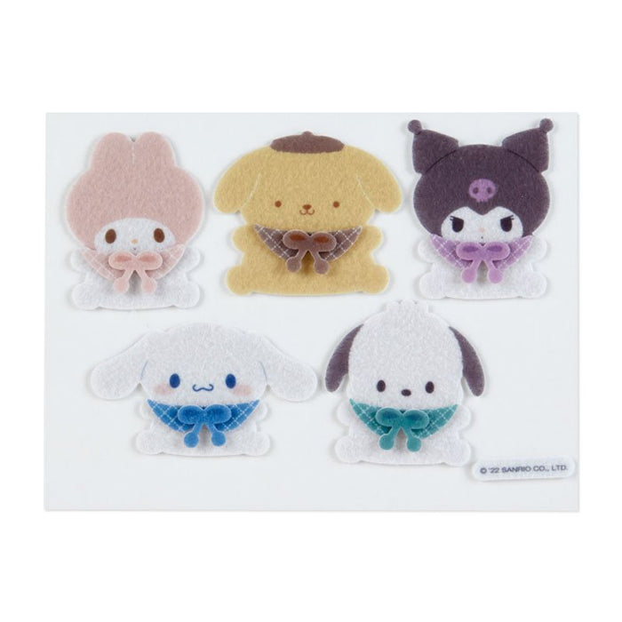Sanrio Characters Felt Sticker (Poteko)- Japan Figure Store - #1 Bring To You The Best Japanese Goods