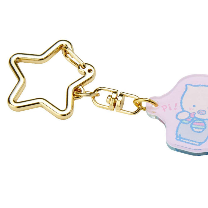 SANRIO Star-Shaped Keyring Acrylic Keychain Characters- Japan Figure Store - #1 Bring To You The Best Japanese Goods