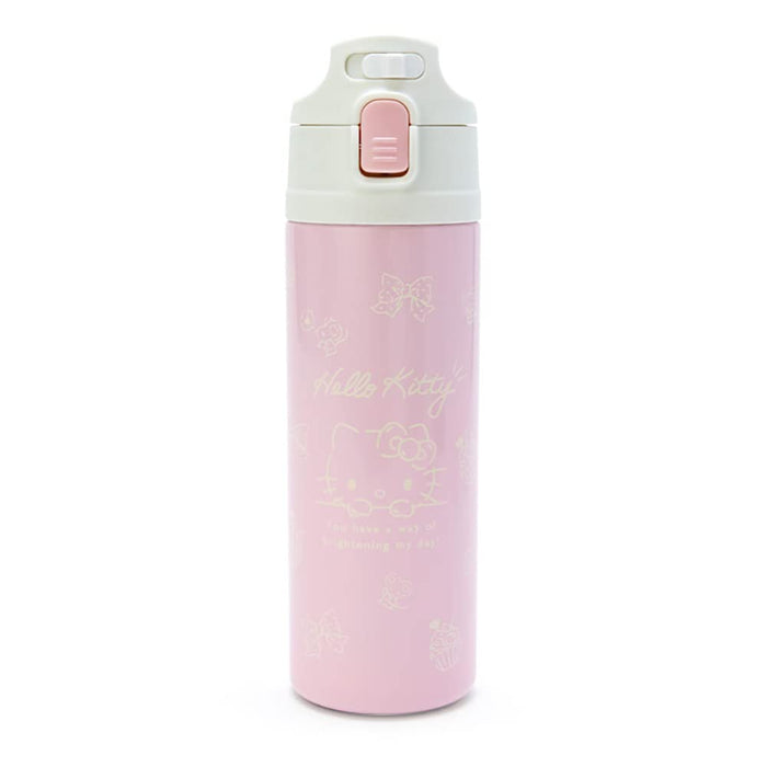 SANRIO Stainless Steel Water Bottle With Cover Hello Kitty- Japan Figure Store - #1 Bring To You The Best Japanese Goods