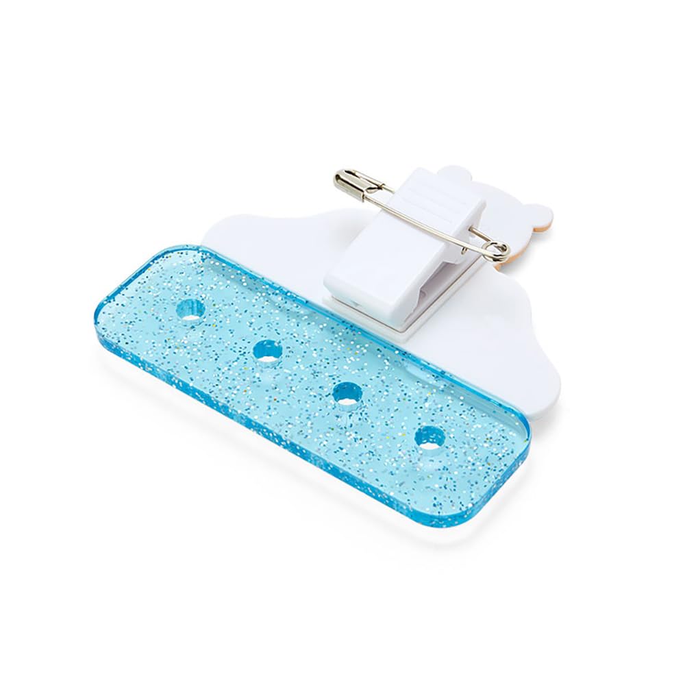 Sanrio Cinnamoroll Custom Clip Badge (Maipachirun) Japan 266001- Japan Figure Store - #1 Bring To You The Best Japanese Goods