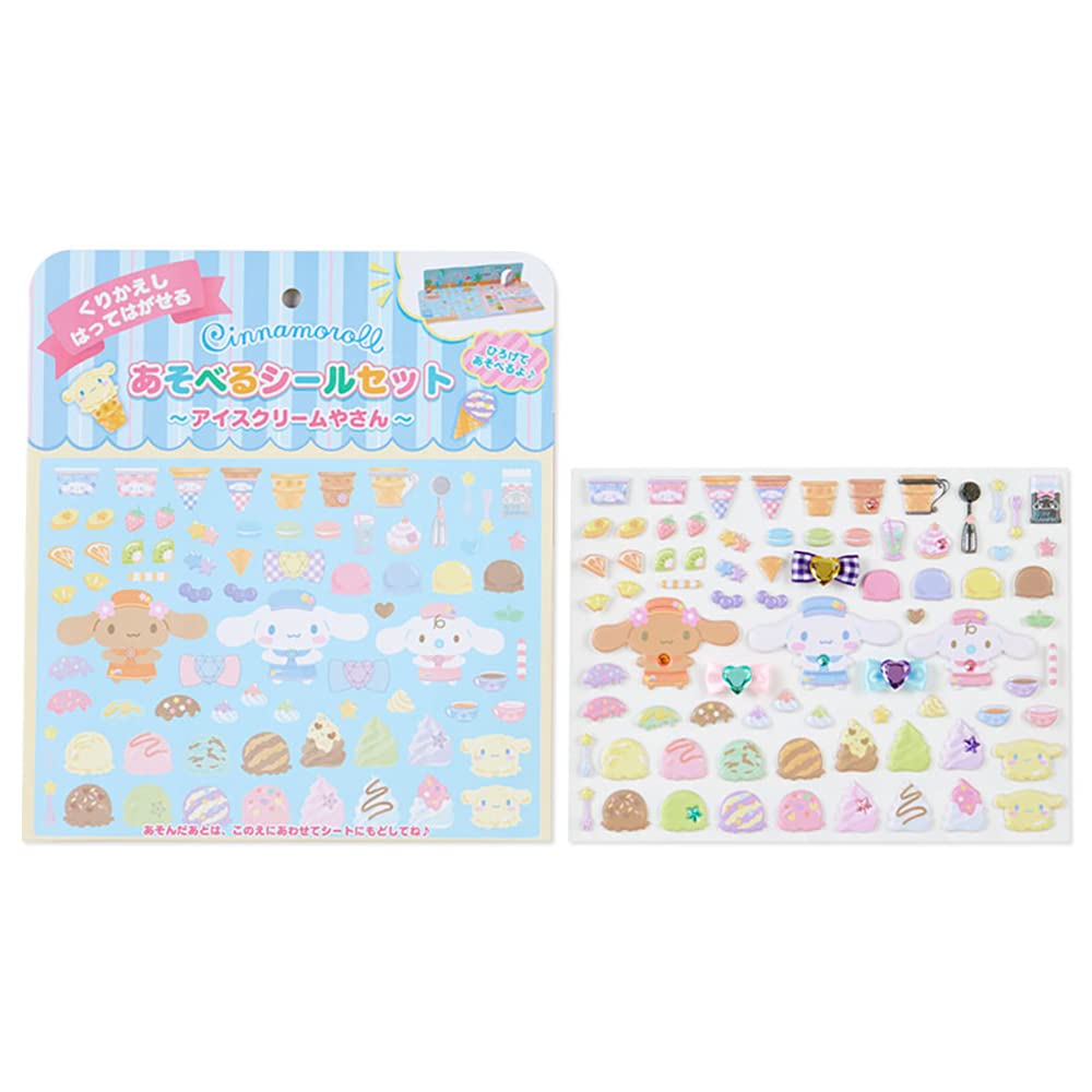 Sanrio Cinnamoroll Play Sticker Set Japan 223433- Japan Figure Store - #1 Bring To You The Best Japanese Goods