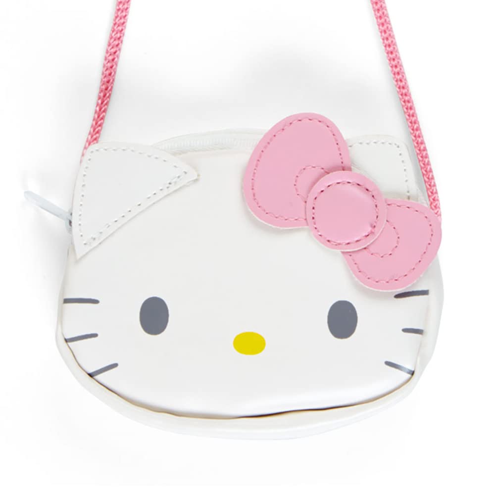 Sanrio Hello Kitty Coin Case Shaped Face Rope 765813- Japan Figure Store - #1 Bring To You The Best Japanese Goods