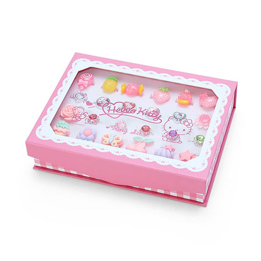 Sanrio Hello Kitty Fashionable And Cute Ring Set - Japanese Hello Kitty Ring Set- Japan Figure Store - #1 Bring To You The Best Japanese Goods