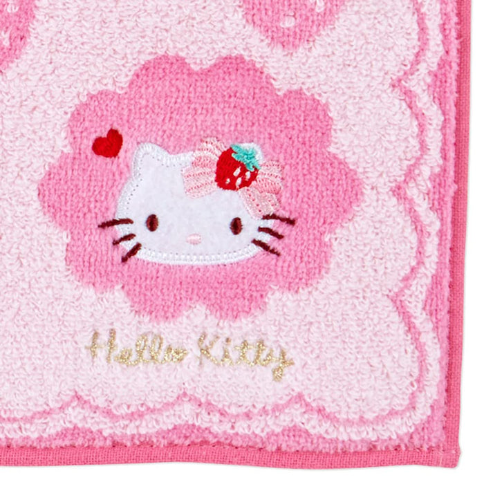 Sanrio 299839 Hello Kitty Petit Towel Hello Kitty Towel Cute Towel For Kids- Japan Figure Store - #1 Bring To You The Best Japanese Goods