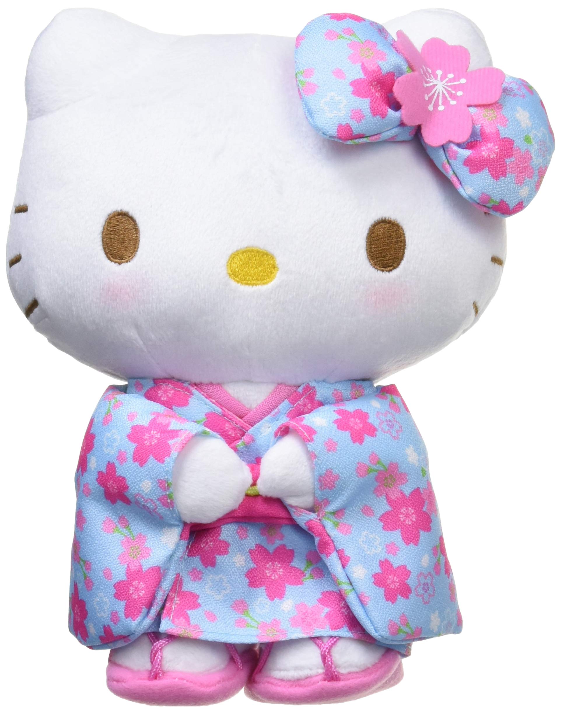 Hello Kitty Sakura Kimono Plush Toy S Size 098467-17 - Nakajima Corp- Japan Figure Store - #1 Bring To You The Best Japanese Goods