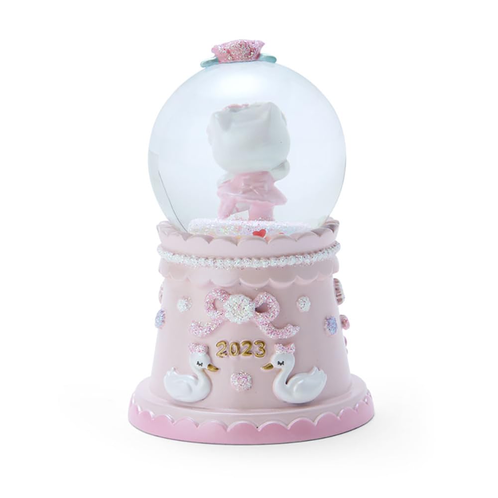 Sanrio Hello Kitty 5.5x5.5x8.5cm Snow Globe 133230- Japan Figure Store - #1 Bring To You The Best Japanese Goods