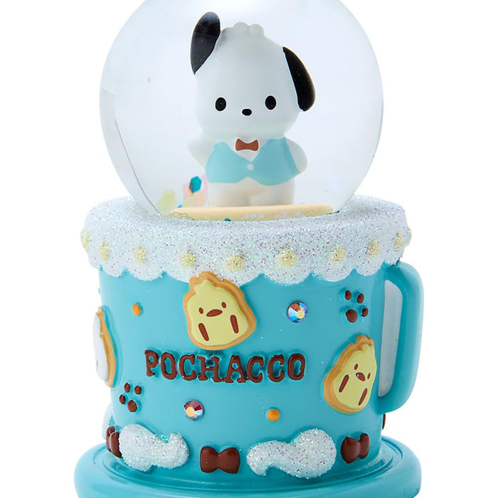 Sanrio Pochacco Snow Globe 5.5x5.5x8.5cm 133710- Japan Figure Store - #1 Bring To You The Best Japanese Goods