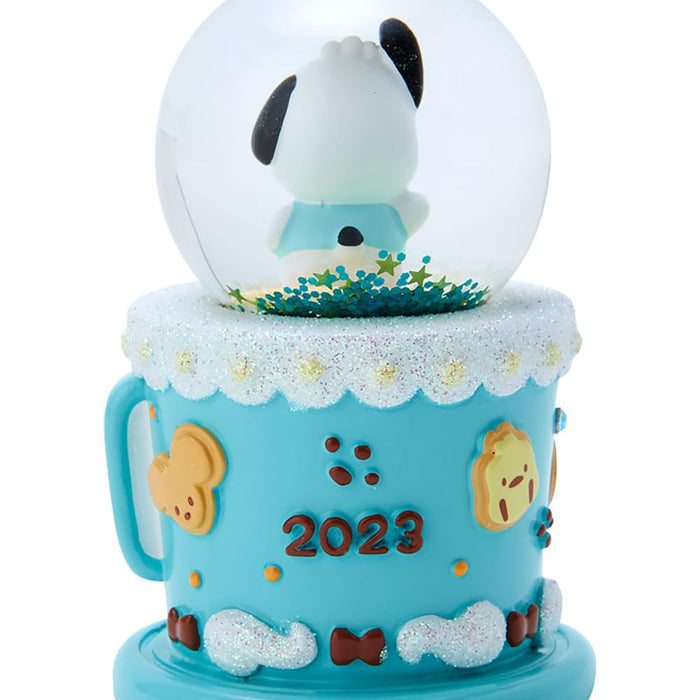 Sanrio Pochacco Snow Globe 5.5x5.5x8.5cm 133710- Japan Figure Store - #1 Bring To You The Best Japanese Goods