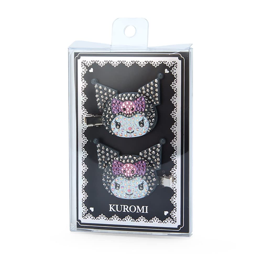 Sanrio Kuromi Jewel Deco Bangs Clip From Japan 540757- Japan Figure Store - #1 Bring To You The Best Japanese Goods