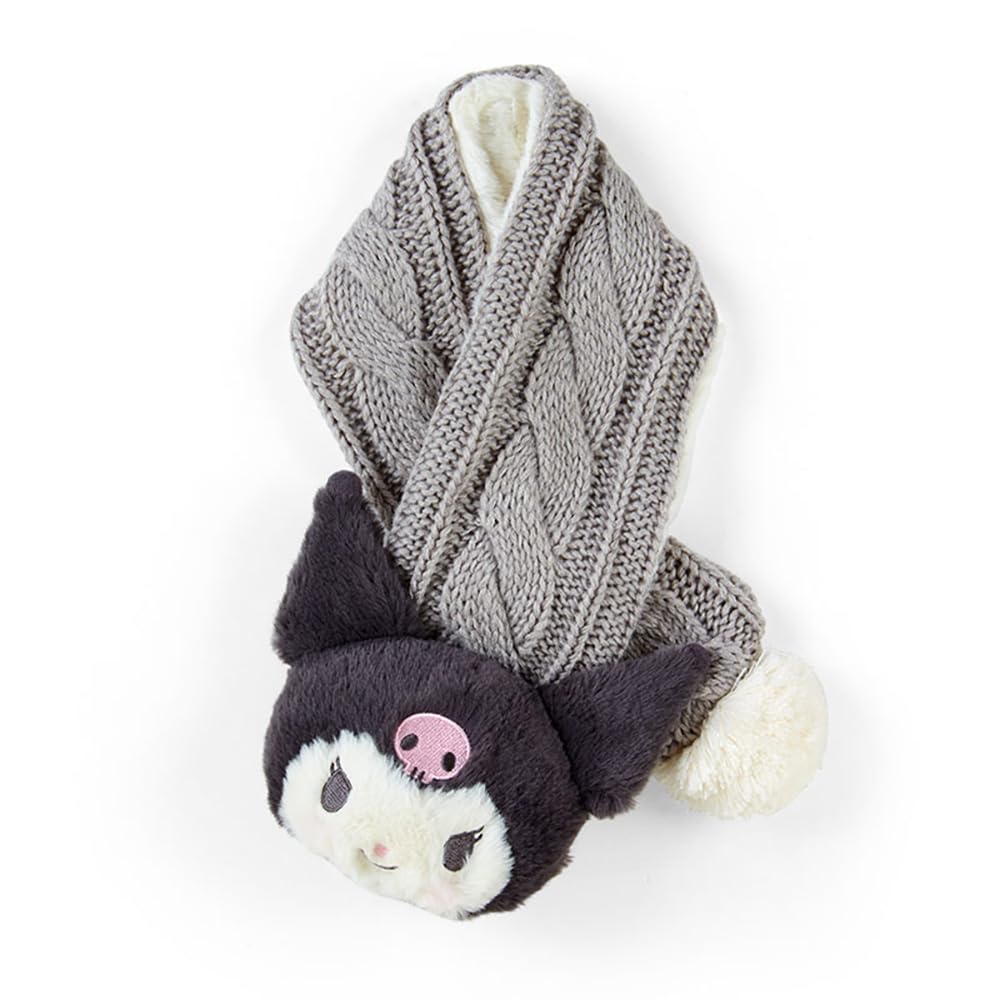 Sanrio Kuromi Kids Knit Scarf 573167- Japan Figure Store - #1 Bring To You The Best Japanese Goods