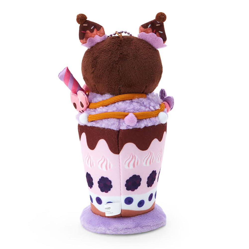 Sanrio Kuromi Mascot Holder Japan Parfait 068951- Japan Figure Store - #1 Bring To You The Best Japanese Goods