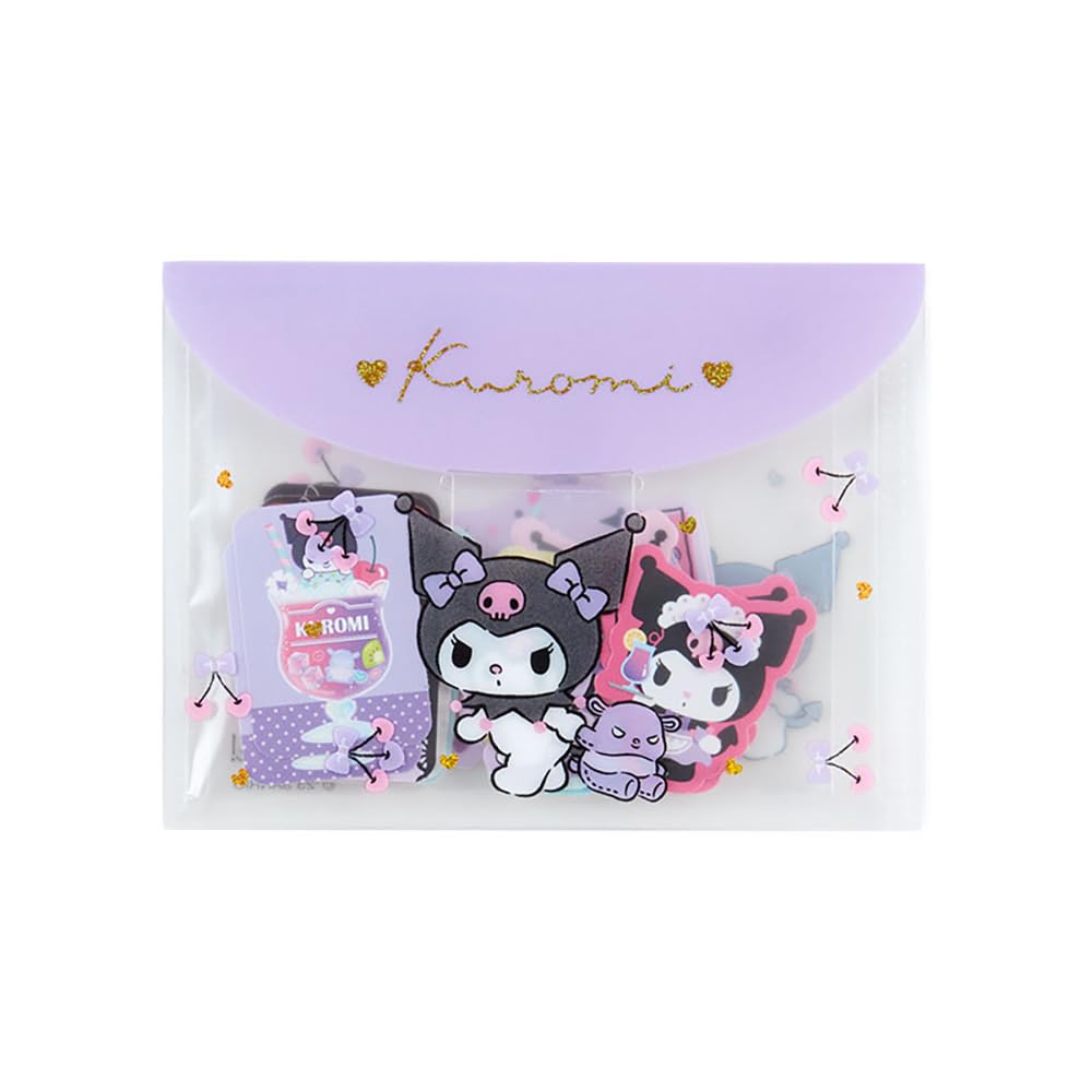Sanrio Kuromi Sticker & Case Set 401269 From Japan- Japan Figure Store - #1 Bring To You The Best Japanese Goods